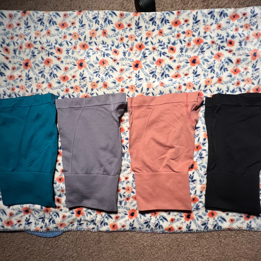 SHEIN Women’s seamless workout shorts. Size Small on all 4 of them.